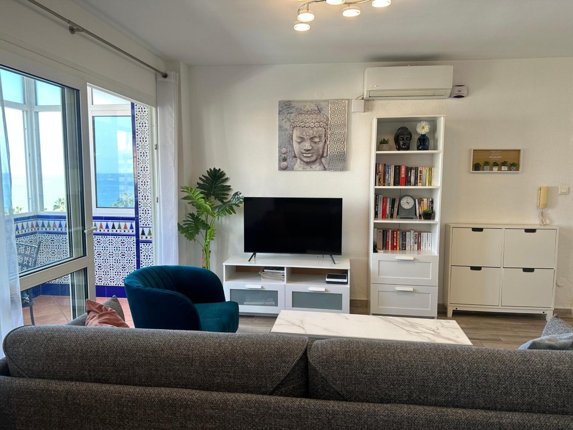 Luxury Beachfront Apartment In Benalmadena Costa Extérieur photo